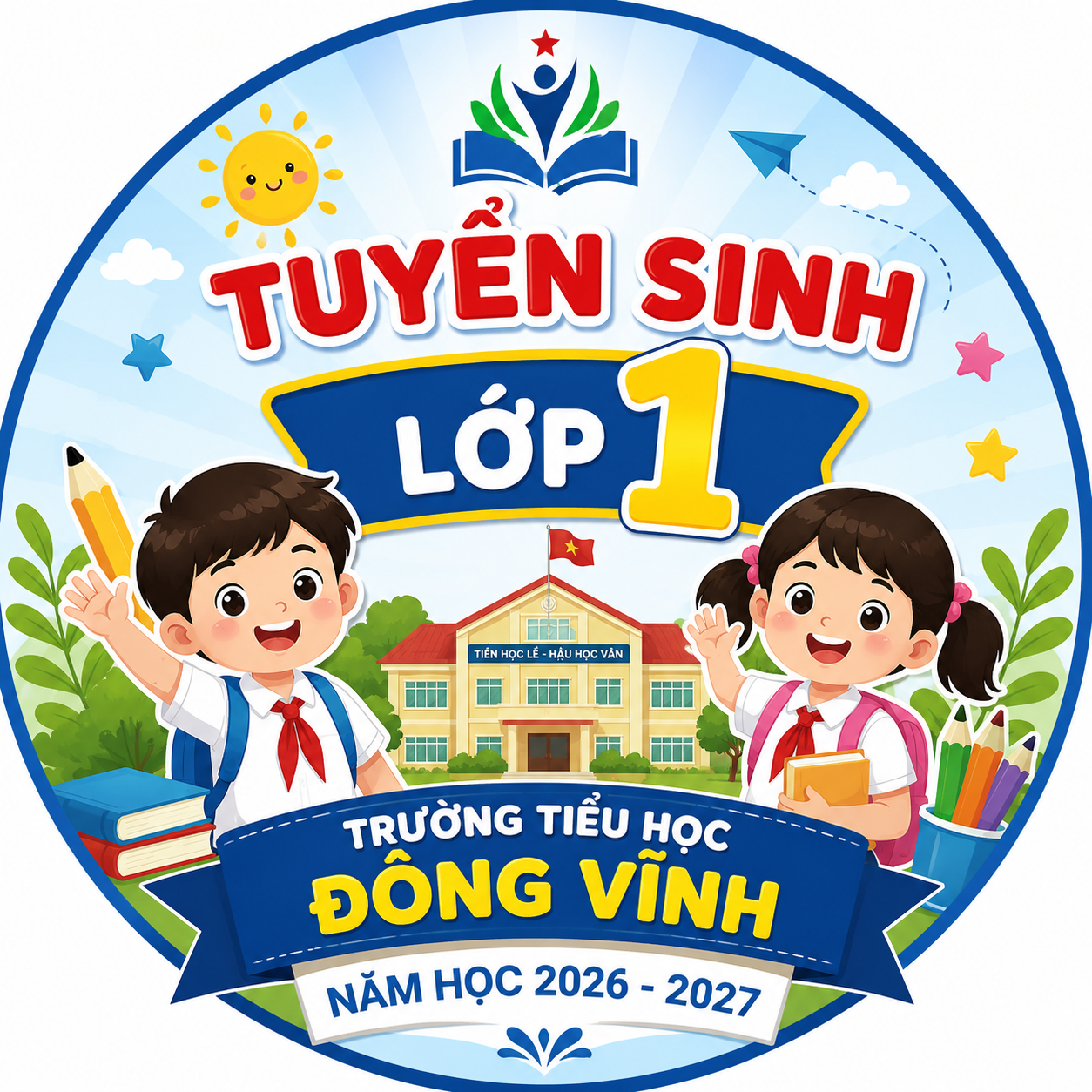 THÔNG BÁO DANH SÁCH LỚP 1 NĂM HỌC 2026-2027